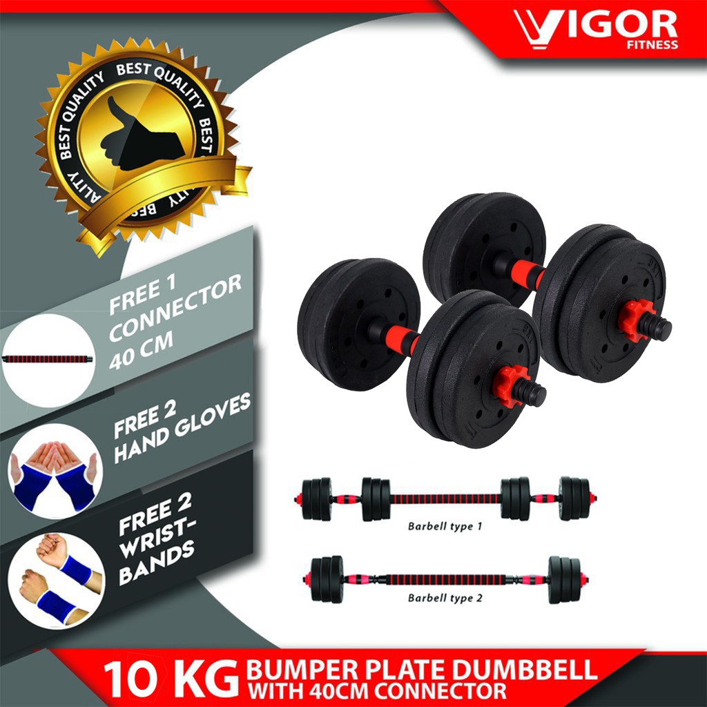 10kg-bumper-plate-dumbbell-barbell-combo-with-40cm-connector-shopee