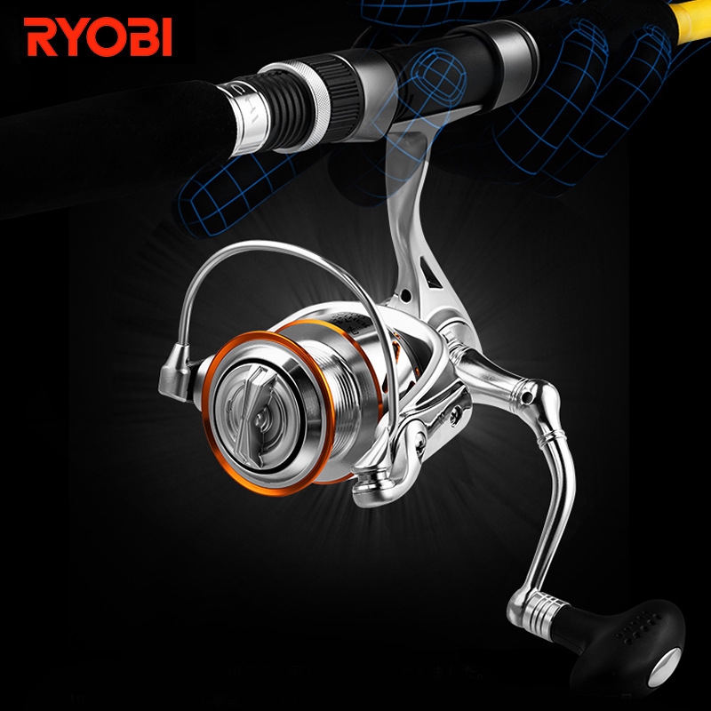 ORIGINAL RYOBI RANMI 10008000 series metal spinning fishing reel sea