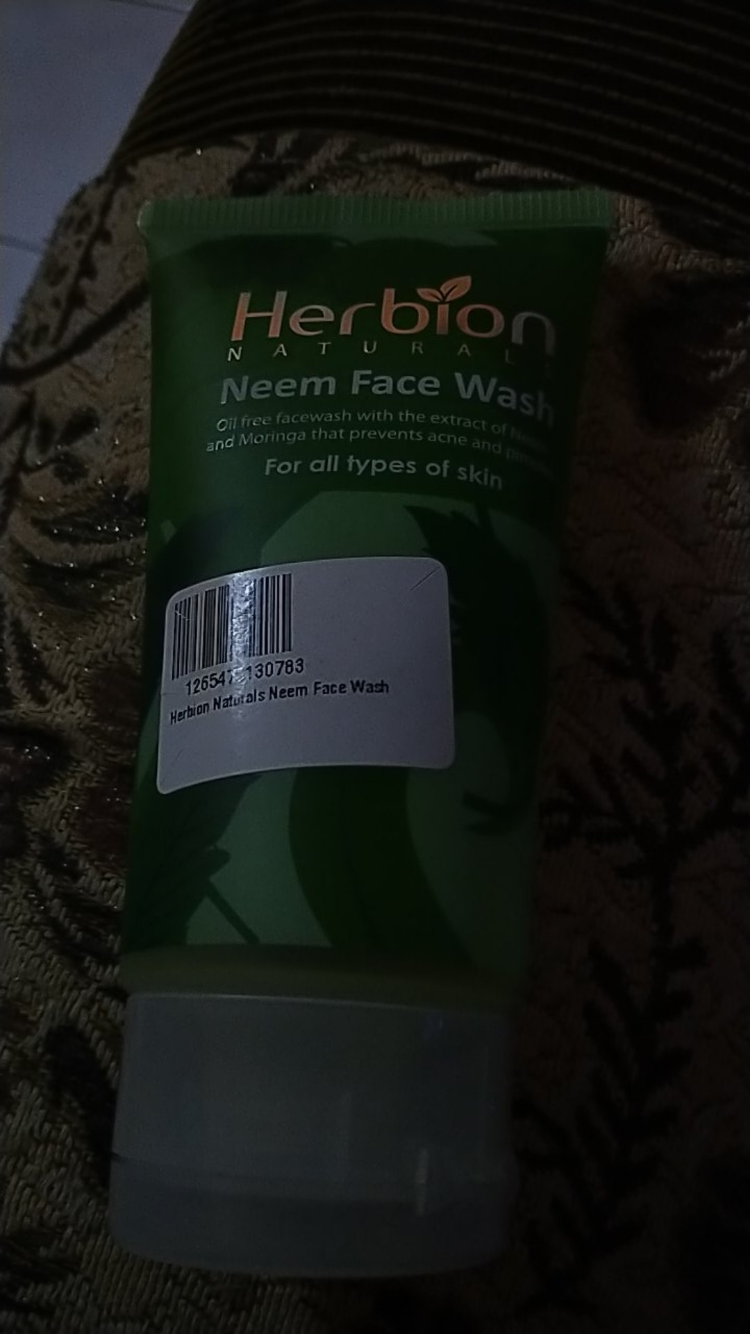 herbion neem face wash