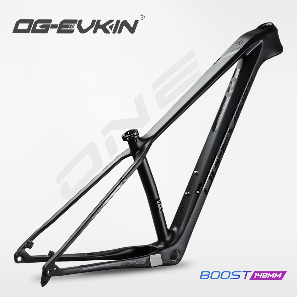 2021 27.5/29er Gold Carbon Fiber Mountain Bike Frame Carbon MTB Bicycle Frame 31.6mm Thru Axle Compatible 