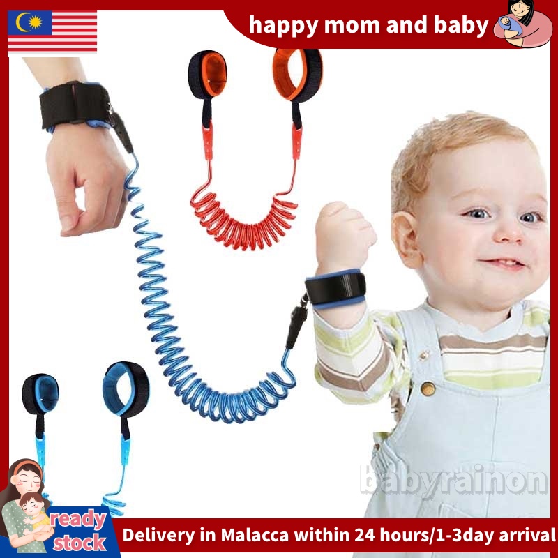 safety vest Anti Lost Wrist Reflective Link For kids safety harness Leash Lock (1.5m) Kids Safety anti lost kids 防走失手環