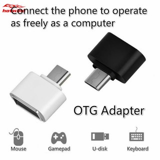Micro USB OTG To USB Type-C OTG Adapter Converter Samsung Huawei Android Type-C