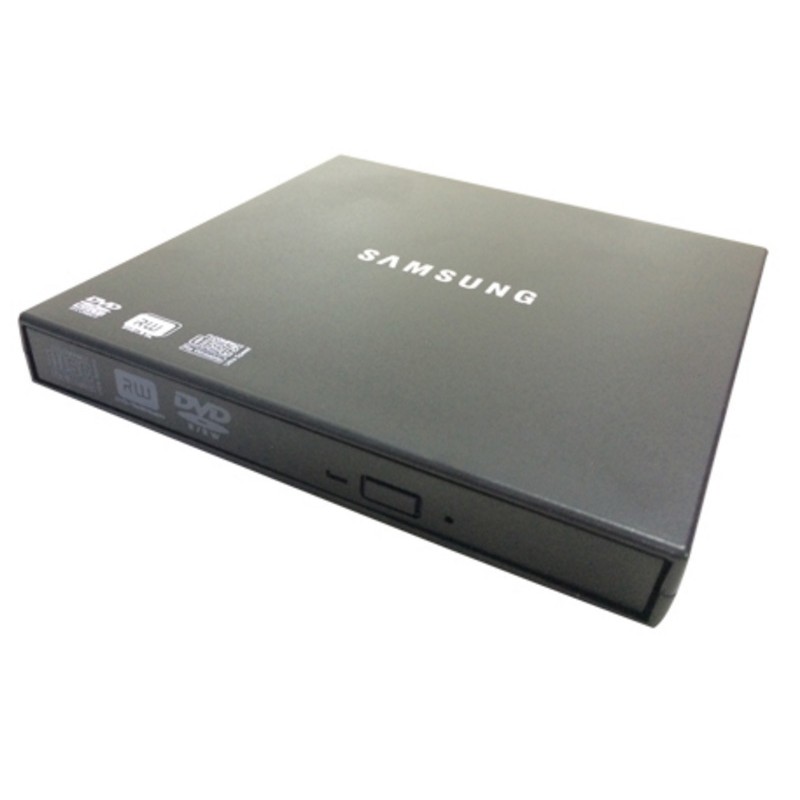 Samsung Usb Portable Slim External Cd Dvd Rom Burner Writer Drive Black Colour Shopee Malaysia