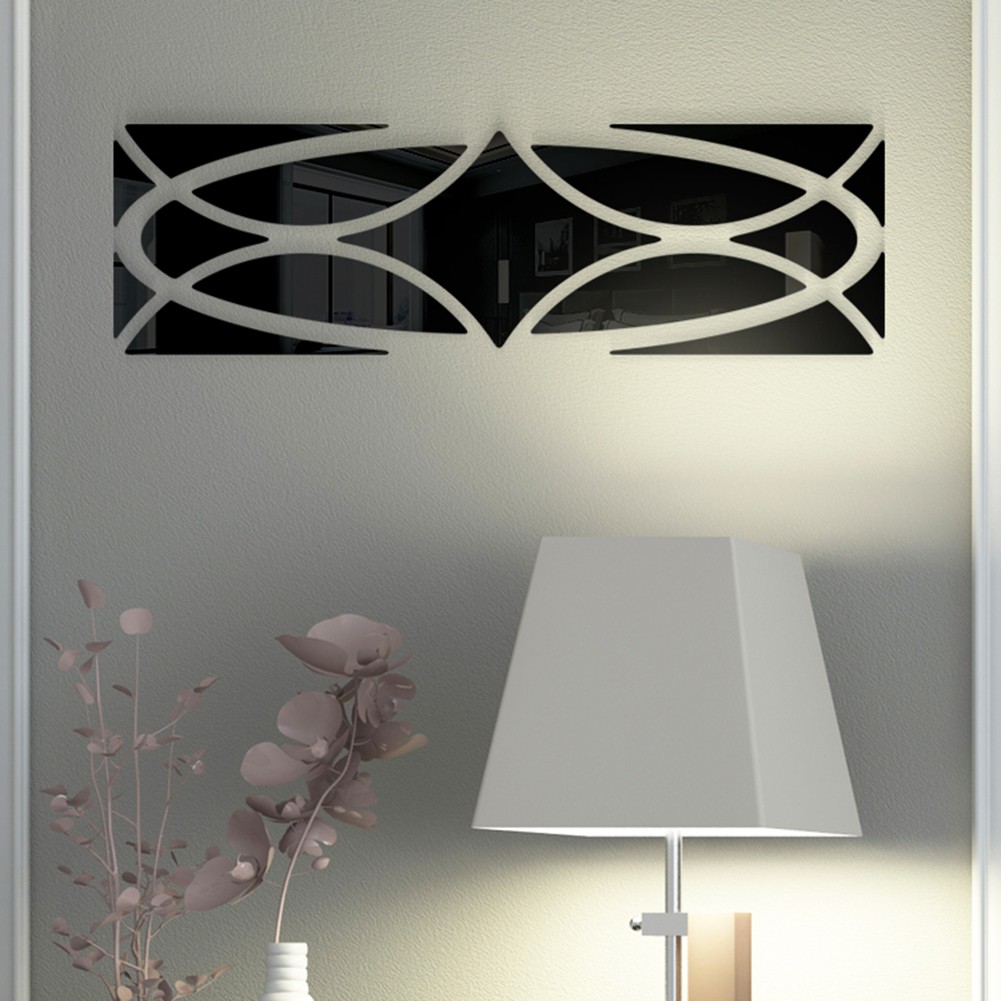 Line Corner Line Acrylic Background Wall Stickers Border Mouldings Ceiling Line Diy Random Combinat