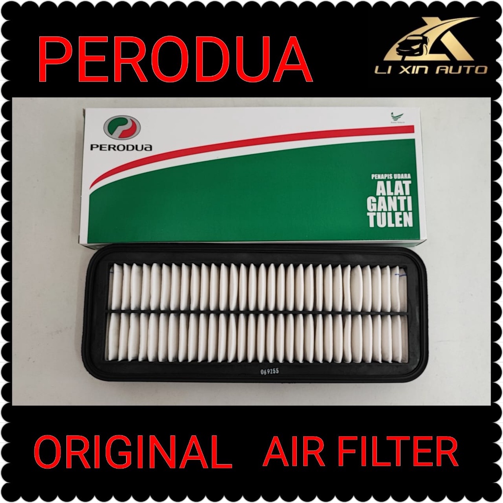 PERODUA ORIGINAL AIR FILTER 1780196R10 MYVI 1.3,ALZA,MYVI LAGI BEST