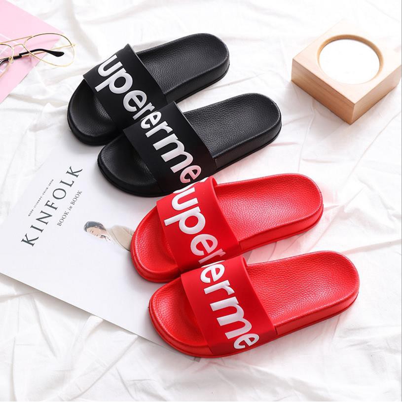 Tide brand Supreme slippers summer 