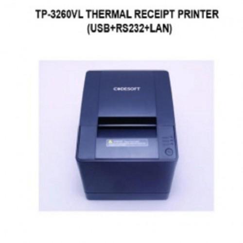 Codesoft code soft TP3260VL thermal receipt printer (USB + RS232 + LAN