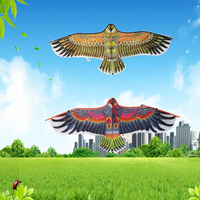 Eagle Kite Single Line Novelty Animal Kites Children's Outdoor Toy Huge 1.1m  X 