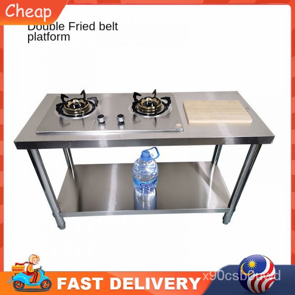 120CM Stainless Steel Kitchen Rack Gas Stove Gas Cooker Rack Shopee Malaysia