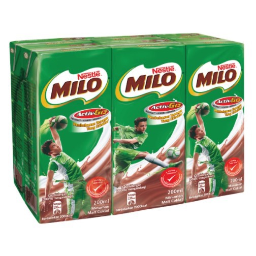 Milo Kotak 6 x 200ml Drink Minuman | Shopee Malaysia