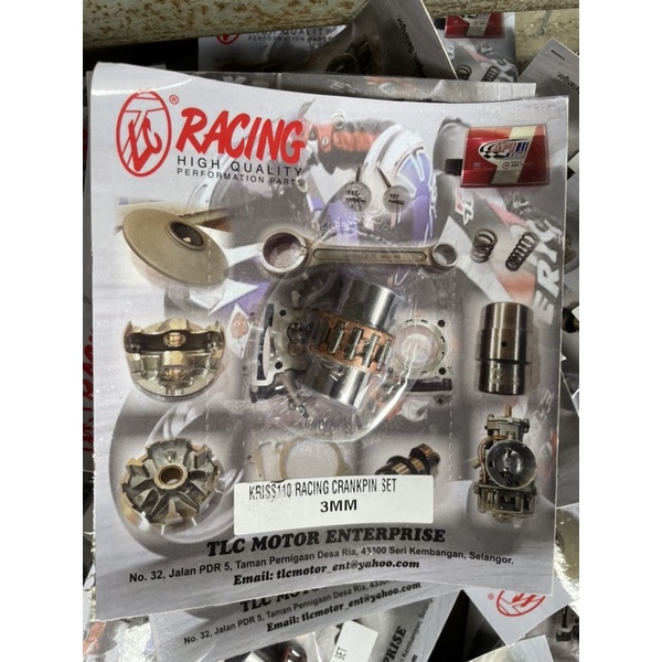 Kriss Kriss110 Racing Crankpin Pin Anjak TLC 2MM 3MM 4MM