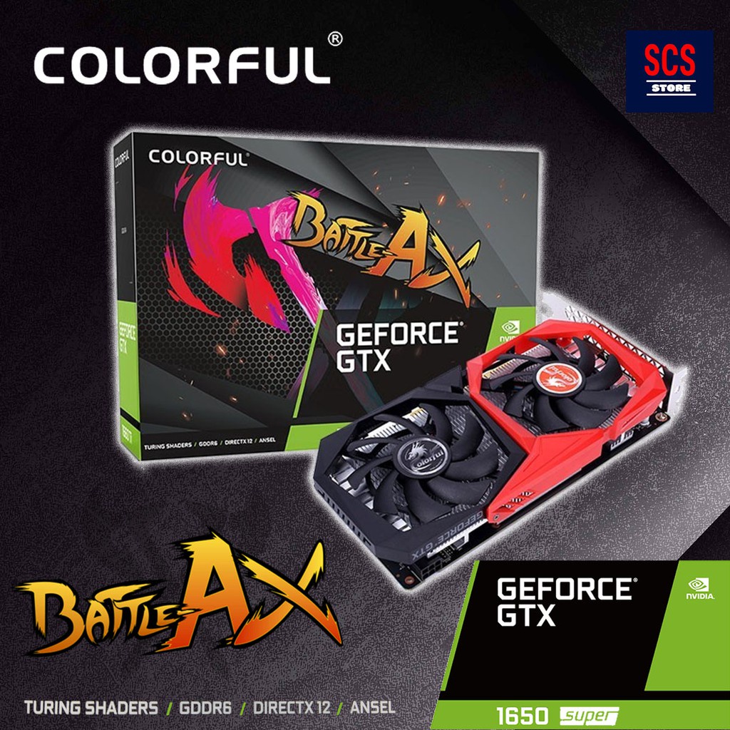 Colorful GTX 1650 NB 4GD6-V / GTX 1650 SUPER NB 4G-V | Shopee Malaysia
