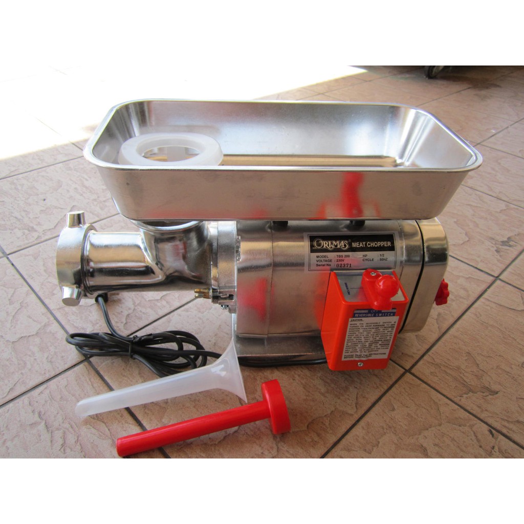 beef mincer machine