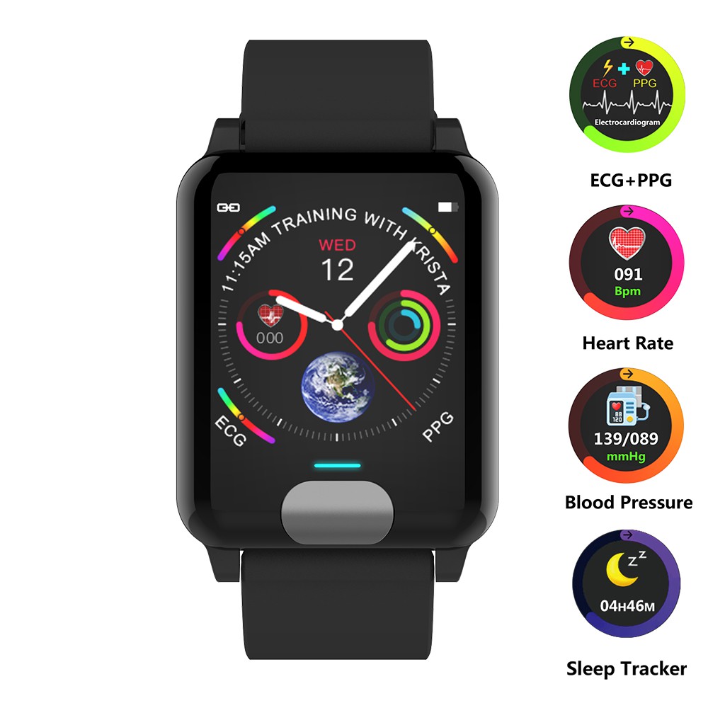 ecg watch smart fitness tracker