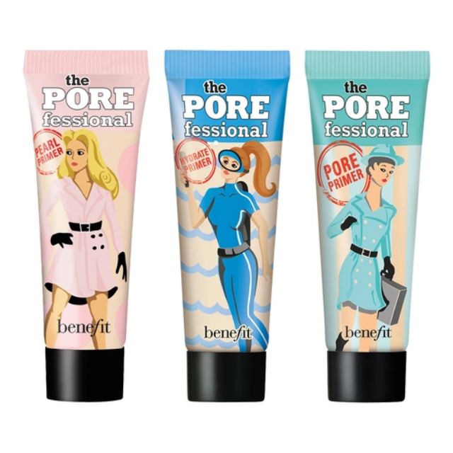 BENEFIT COSMETICS 3 PRIMER PROS FACE PRIMER SET | Shopee Malaysia