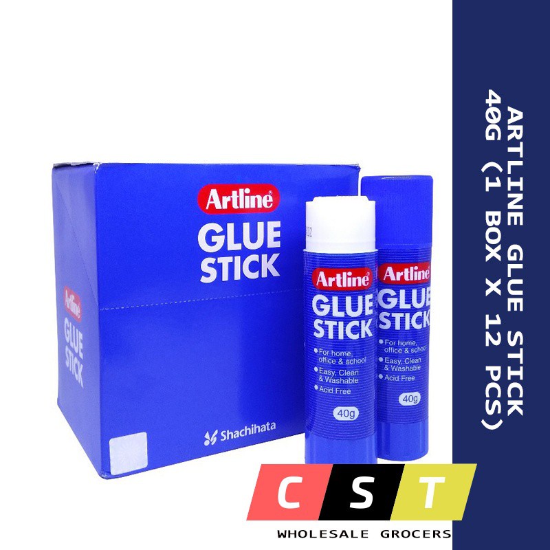 ARTLINE Glue Stick 40g (1 Box X 12 PCS) Shopee Malaysia