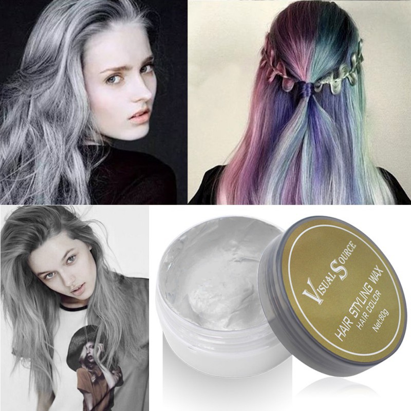 5 Color Temporary Color Hair Dye Mascara Hair Chalk Non Toxic Hair