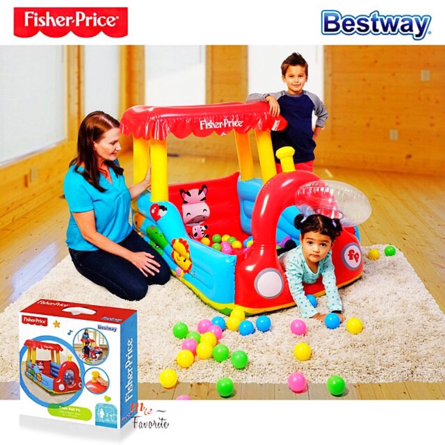 fisher price train ball pit