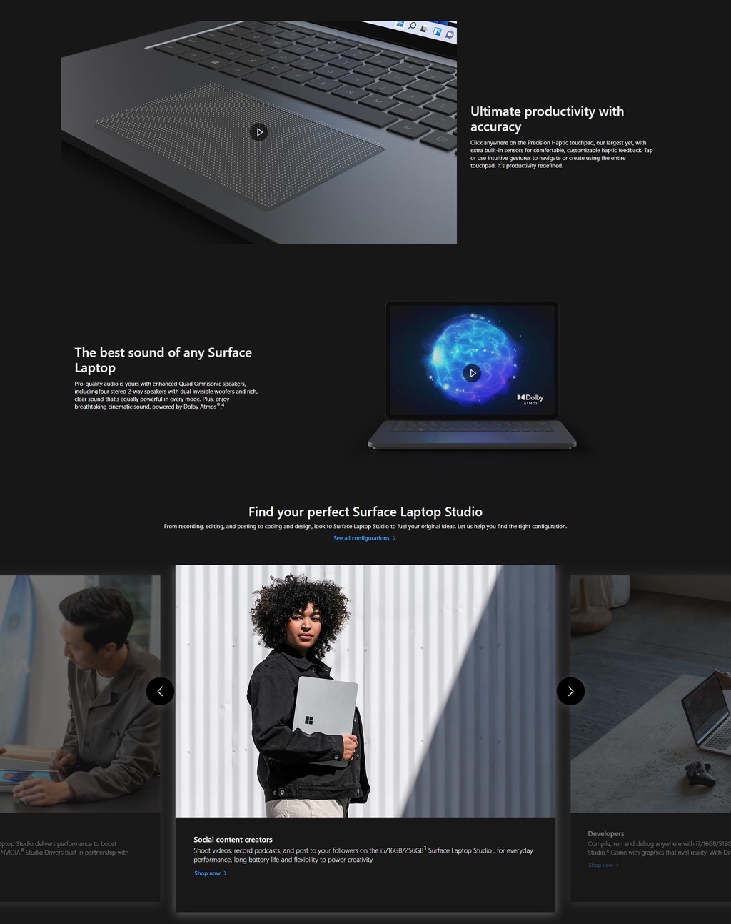 Microsoft Surface Laptop Studio [