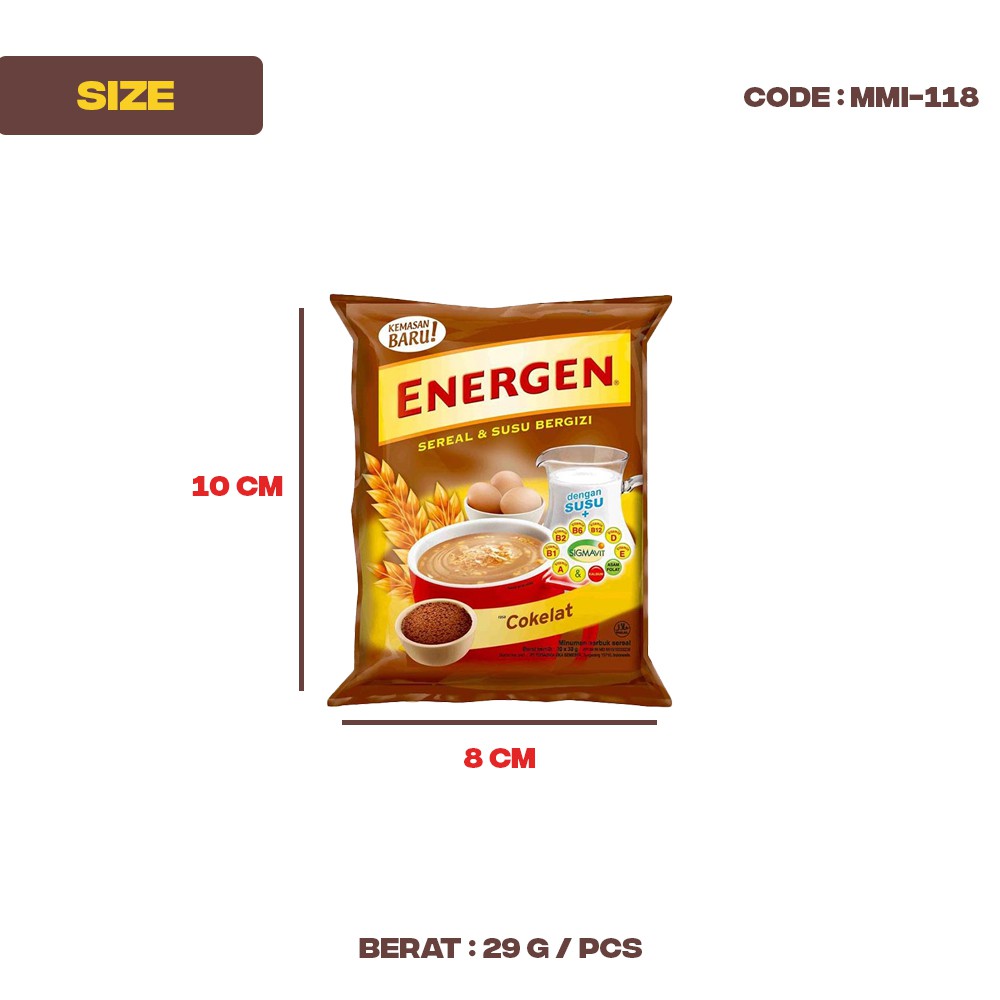 Planning Energen 10 Psc Nutritious Cereals And Milk Drinks Shopee Malaysia