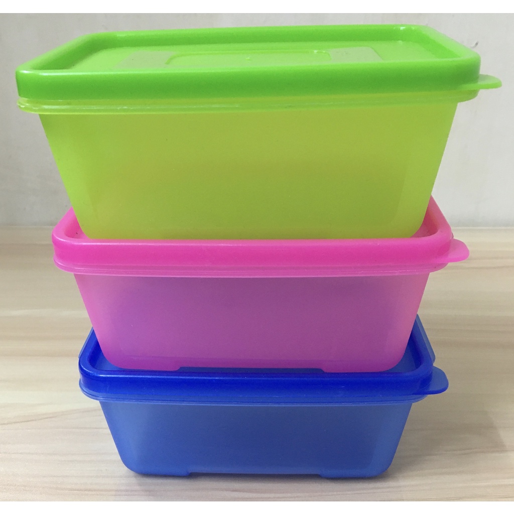 Food container/ Bekas Tupperware / bekas mini / Bekas plastik / bekas ...