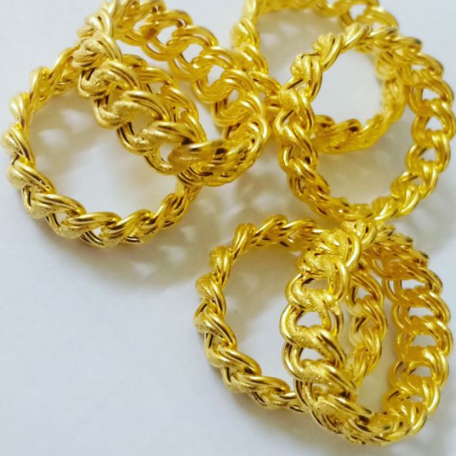 Cincin coco dewasa emas 916 tulen Shopee Malaysia Cincin coco dewasa emas 916 tulen Shopee Malaysia