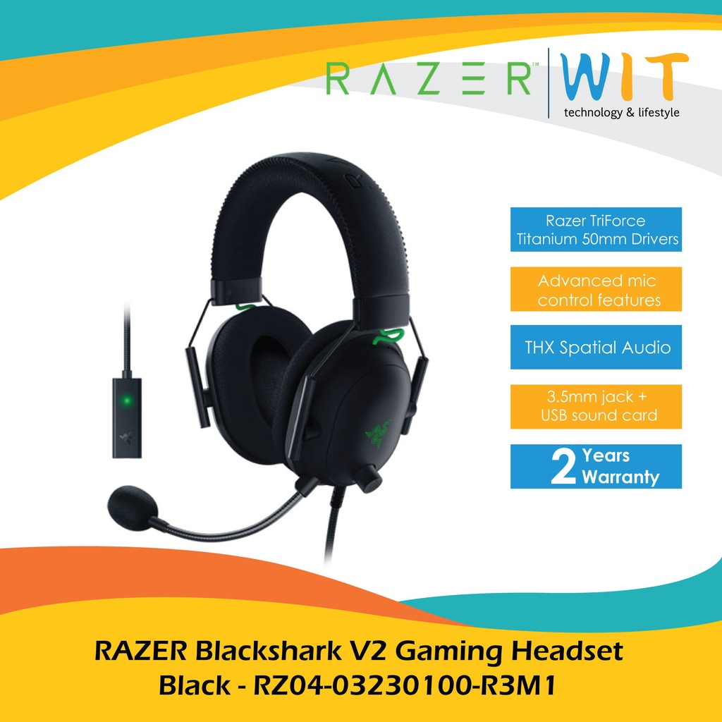 RAZER Blackshark V2 Gaming Headset - RZ04-03230100-R3M1