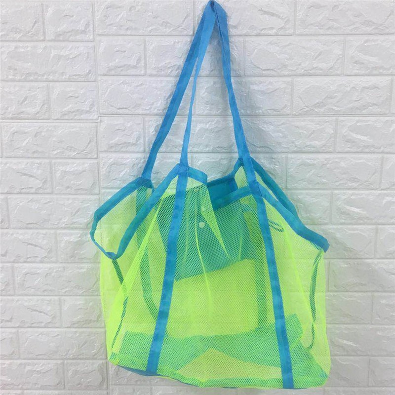 kids mesh beach bag