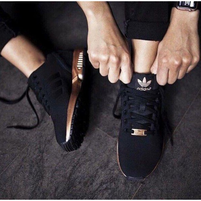 adidas zx flux core black copper