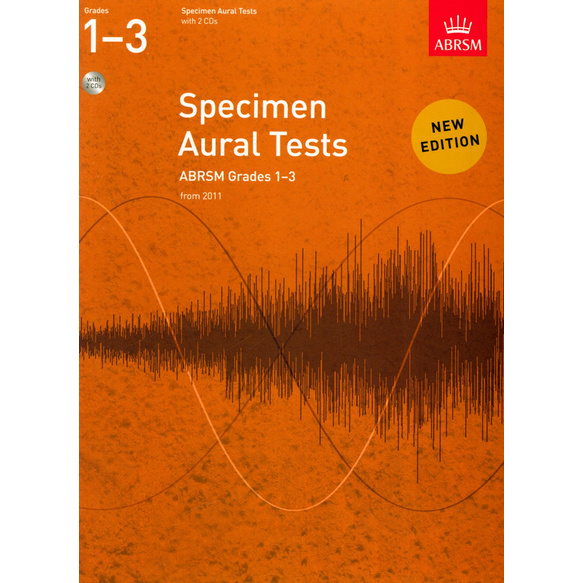 ABRSM Specimen Aural Tests 1-3 (With CD)