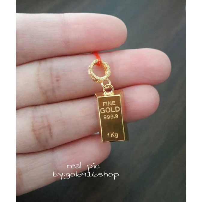 916 GOLD BAR "FINE GOLD 999.9" Shopee Malaysia