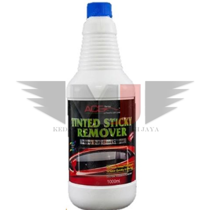 ACE SERIES TINTED STICKY REMOVER GLASS CLEANER 1000ML