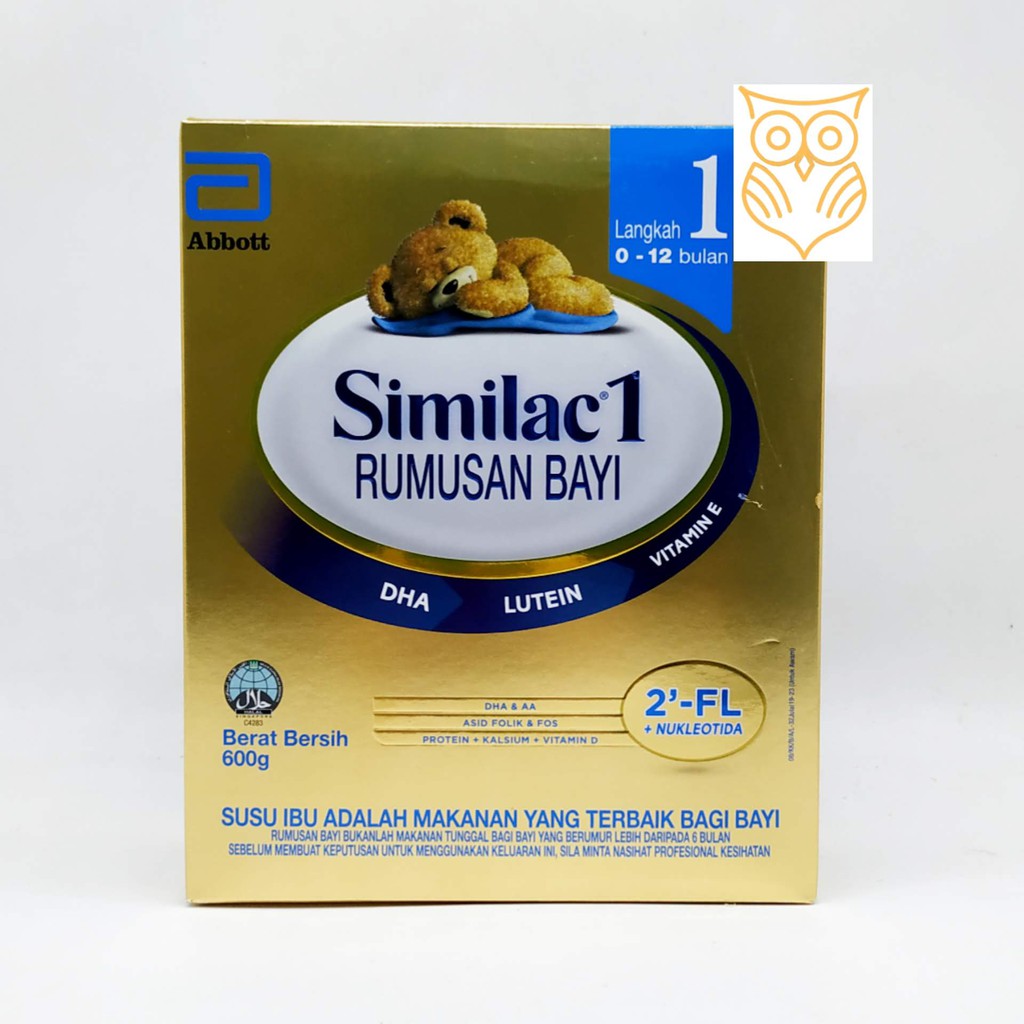 Abbott Similac 1 Rumusan Bayi Step 1 0 12 Months 600g 1 2kg Shopee Malaysia