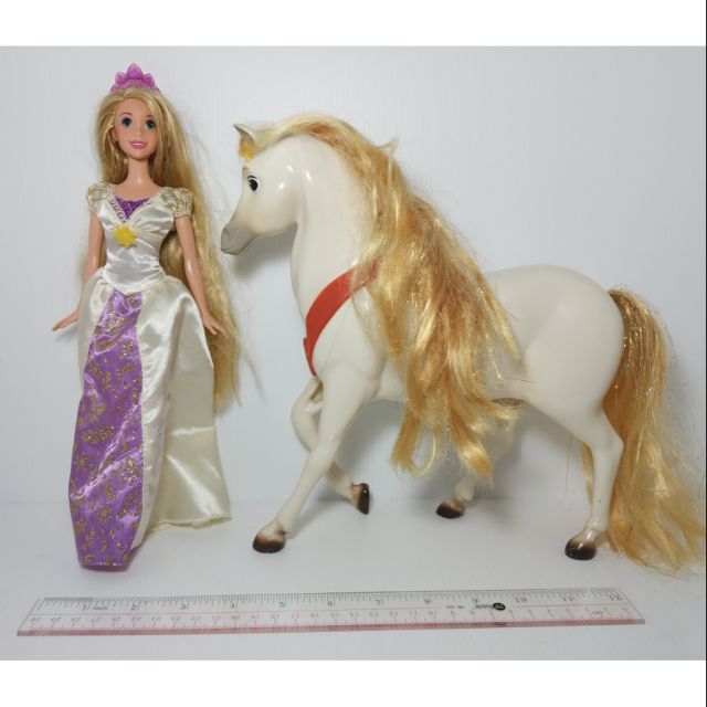 rapunzel doll with horse