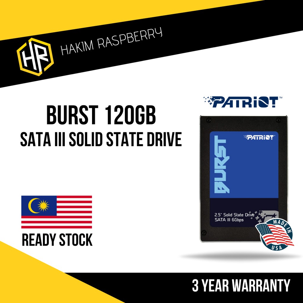 Internal Solid State Drives Patriot PBU120GS25SSDR Computer