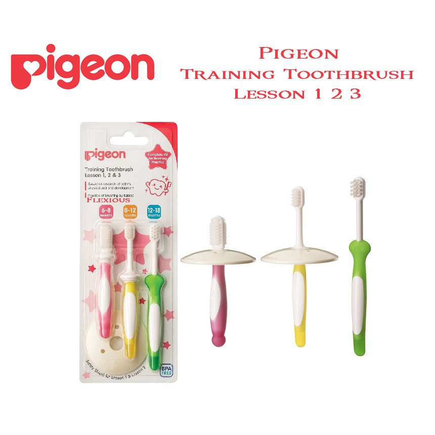 baby training toothbrush pigeon