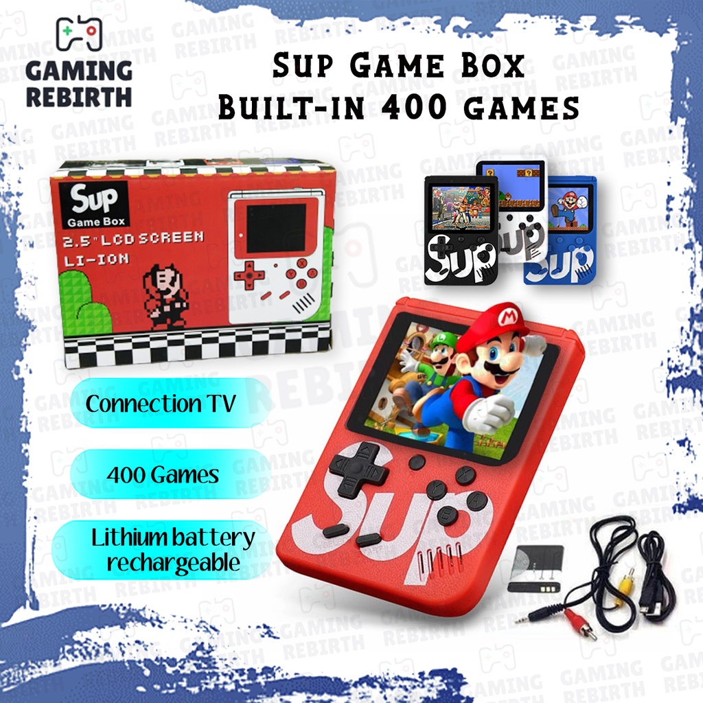 Retro Mini SUP 400 in 1 Gaming Konsol permainan tangan Game Console AV Out TV SUP Plus Gamebox sup game console