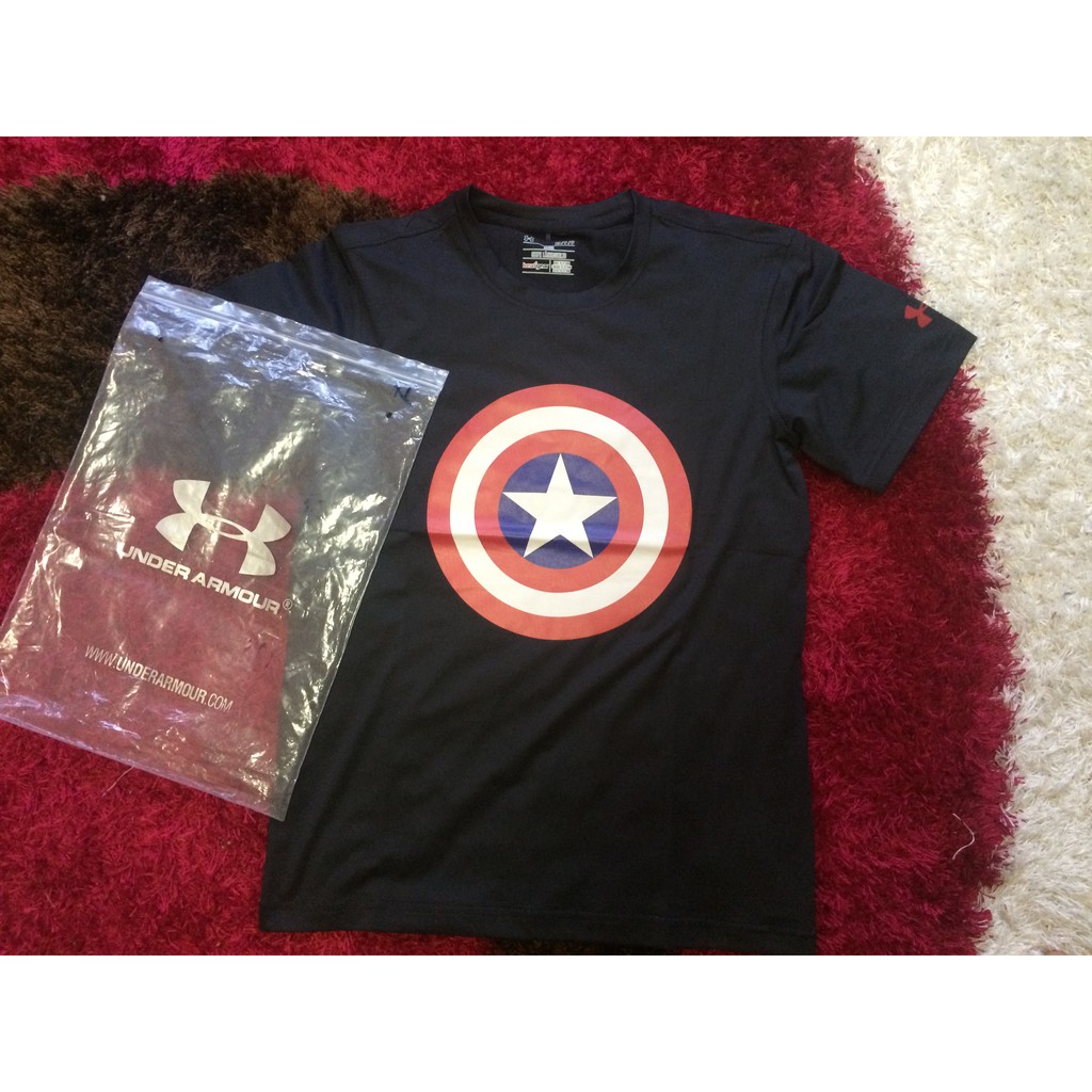 under armour captain america t shirt