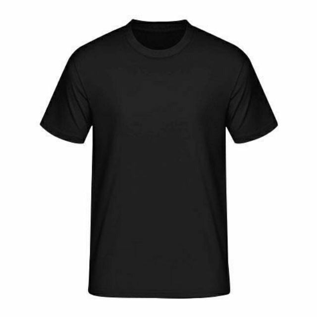 t shirt hitam kosong