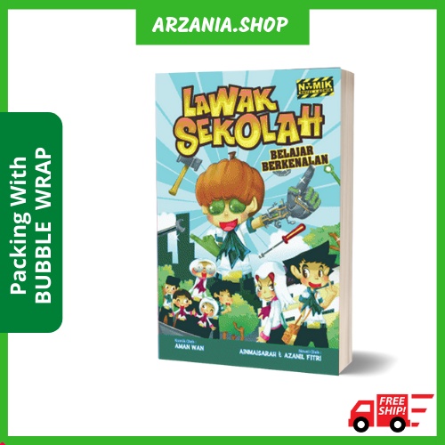 Buku Lawak Sekolah Belajar Berkenalan oleh Ain Maisarah, Azanil Fitri, Aman Wan Kisah Robot Robita Sekolah Sri Bangsar