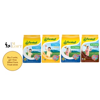 Fernleaf Milk Powder For Children 1 3 Years Plain 900g X 3 Shopee Malaysia