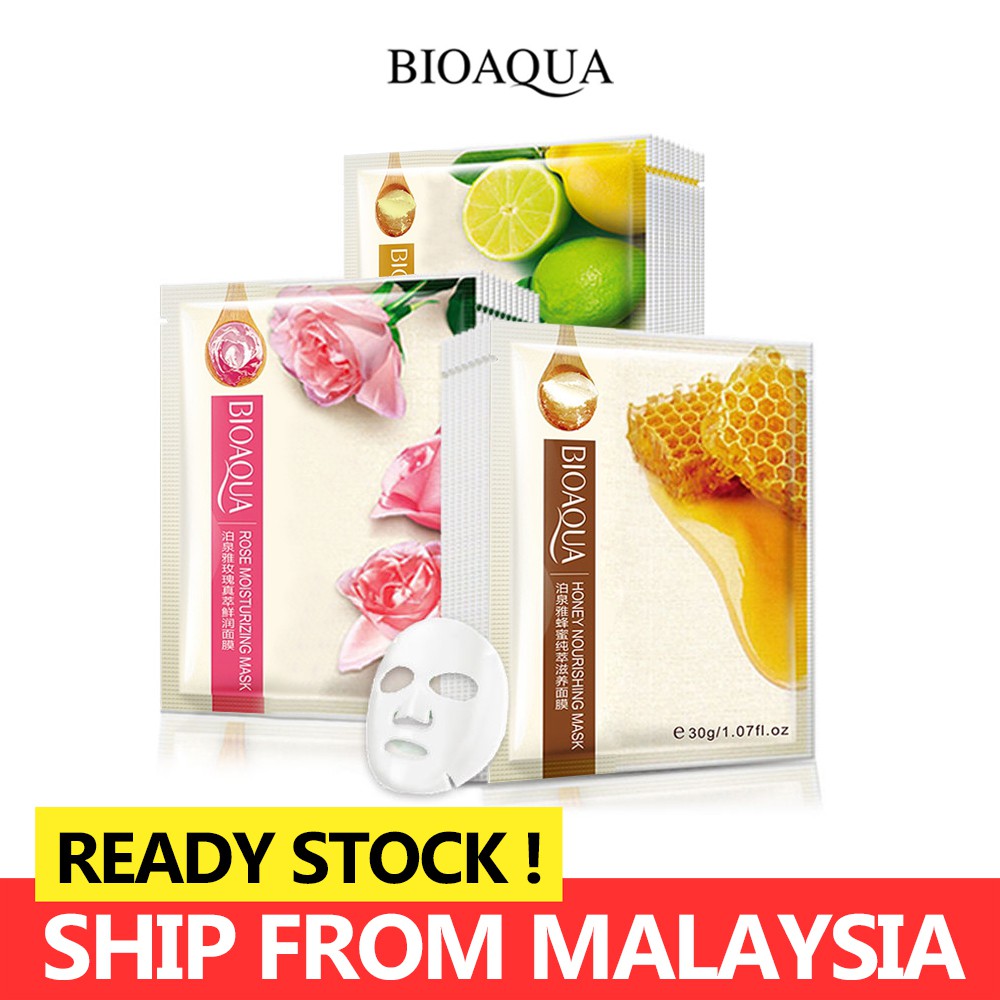 Bioaqua Nourishing Facial Mask Collagen Sheet Skin Care (Ready Stock