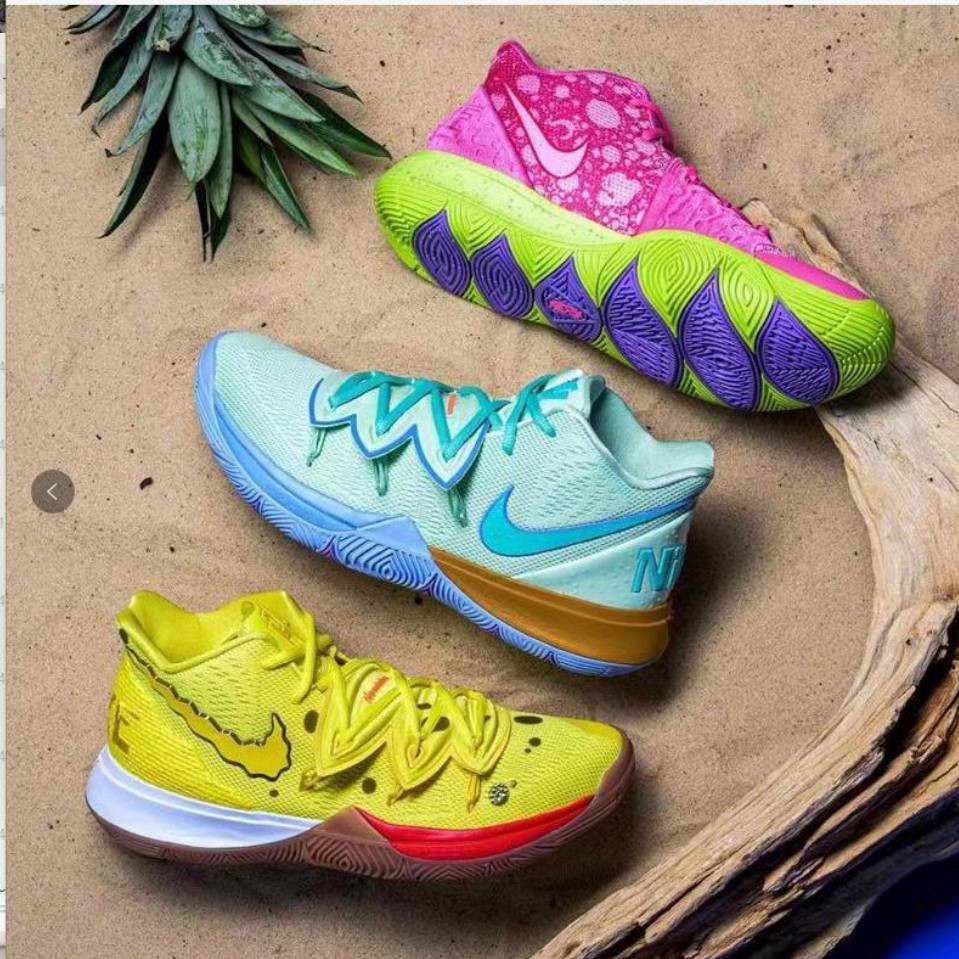 kyrie irving spongebob and patrick shoes