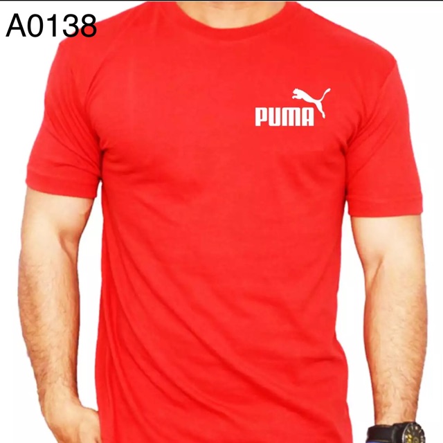 puma t shirt red