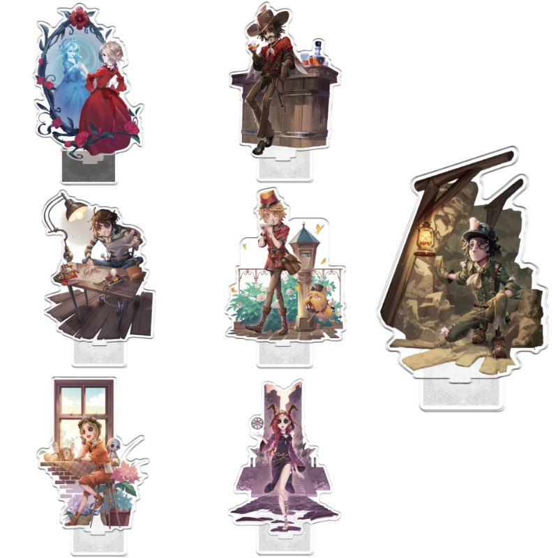 Identity V Primaniacs Collaboration Acrylic Stand Mary Priestess Cowboy Prospector Luca Merchandise 第五人格联动亚克力桌面立牌囚徒祭司周边 Shopee Malaysia