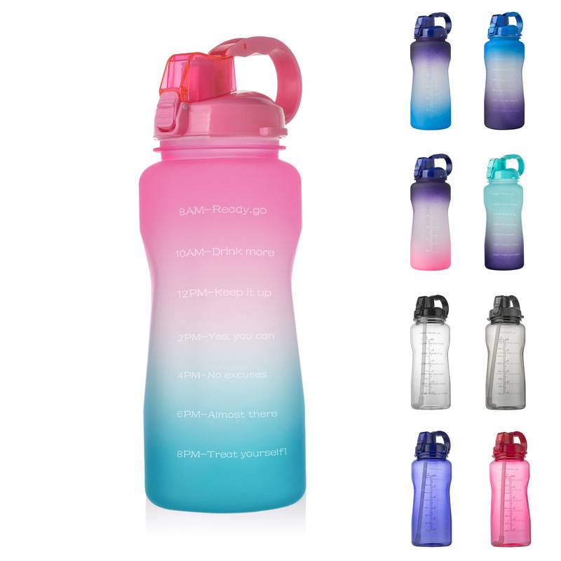 Buy Multi Colors Portable Water Bottle Tritan 2 Liter 3 8l Large Capacity 水壶大容量水瓶 Botol Air Berkapasiti Besar Gradiant Color Colour Colours Sports Outdoor Seetracker Malaysia