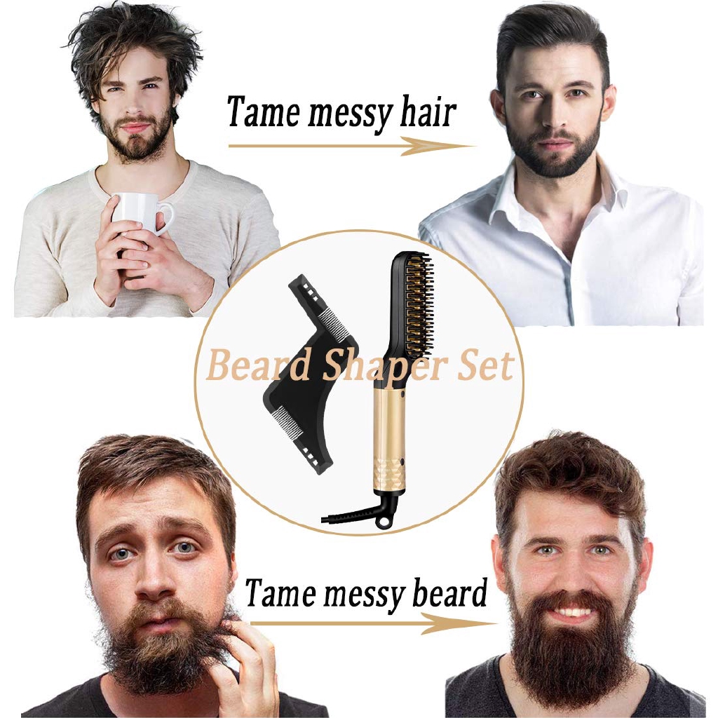 beard hot iron