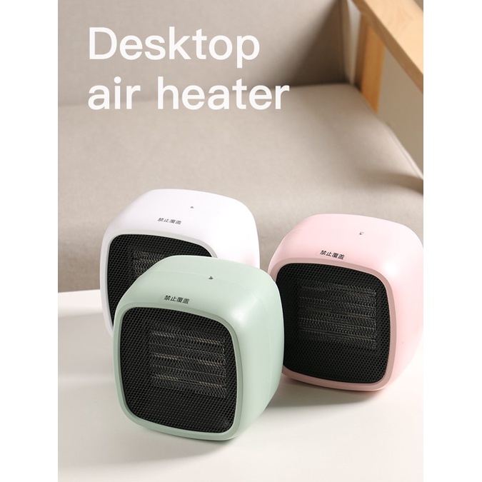 800W High-power Portable Fast Electric Heaters Hot Fan Winter Warmer Overheat Protection Air Heater 220V