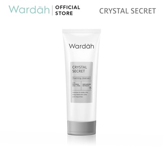 Image of Wardah Crystal Secret Foaming Cleanser with Natural AHA+PHA 100ml