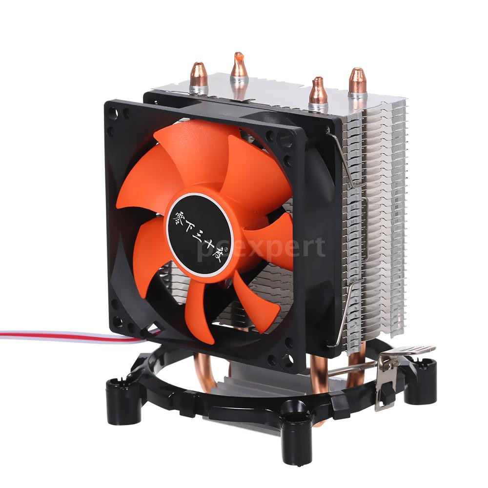 Heatsink and Fan Low Noise CPU Cooling Cooler Radiator For Intel LGA